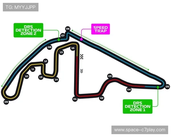 阿布扎比站DRS区设置公布，超车难度或影响冠军争夺